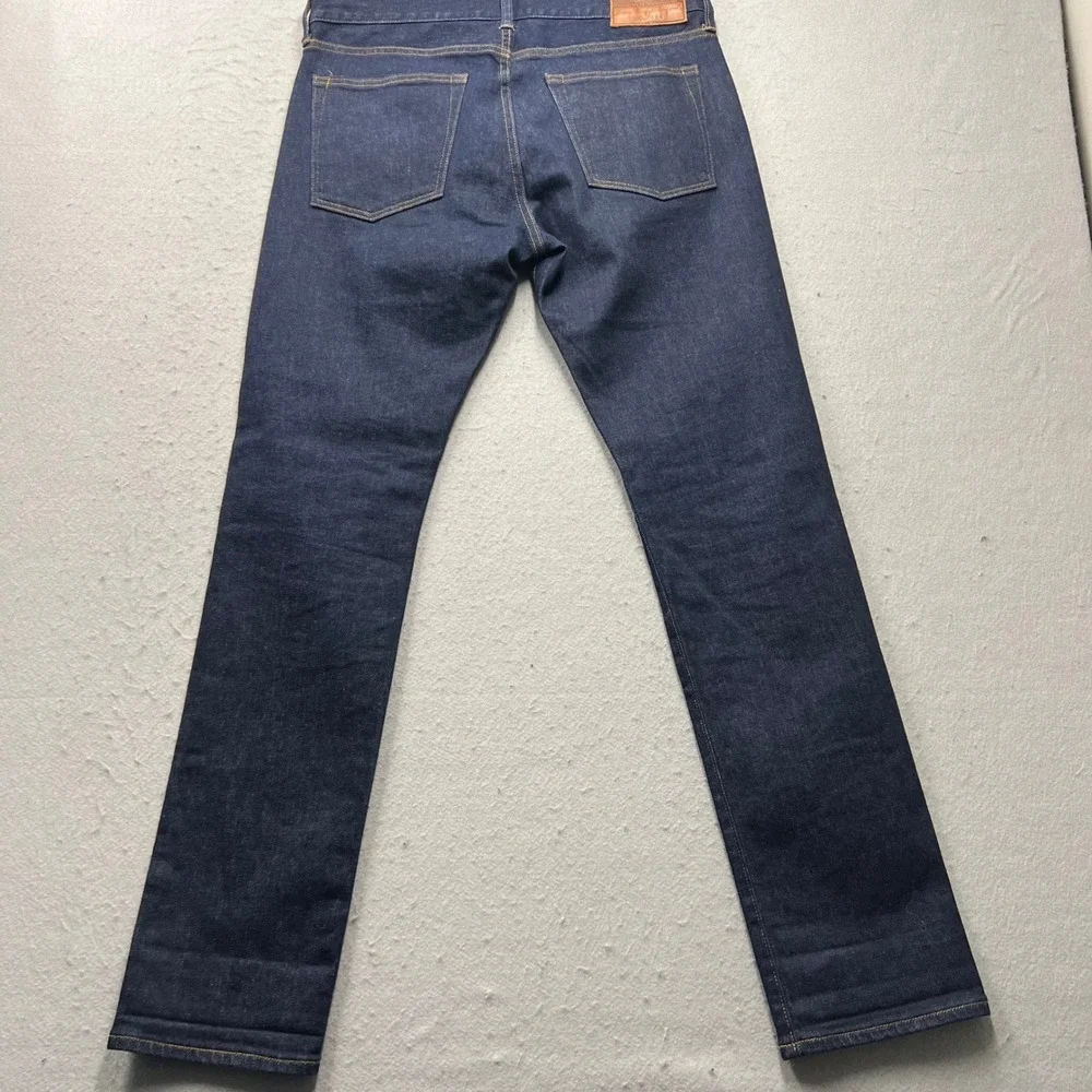 J.Crew‎ 484 Extra Slim Fit Jeans Mens 32x32 Dark Indigo Blue Denim 1260